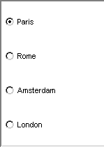 Radio Buttons — AIMMS User's Guide