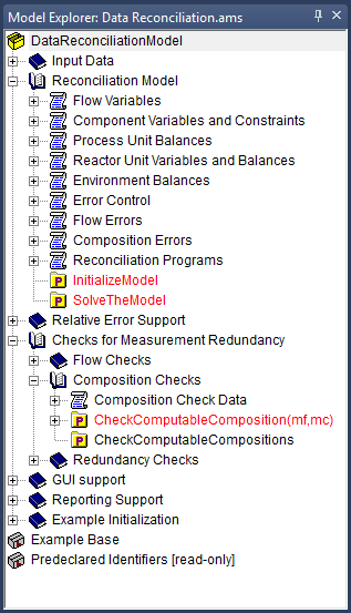 Viewing procedures with breakpoints in the **Model Explorer**